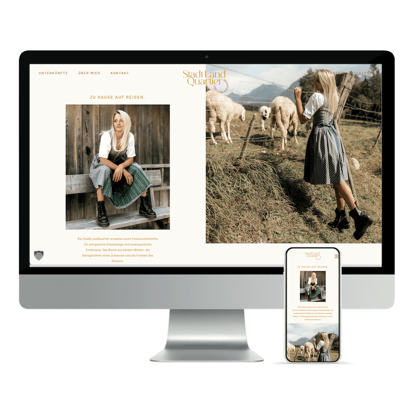 StadtLandQuartier Website Startseite